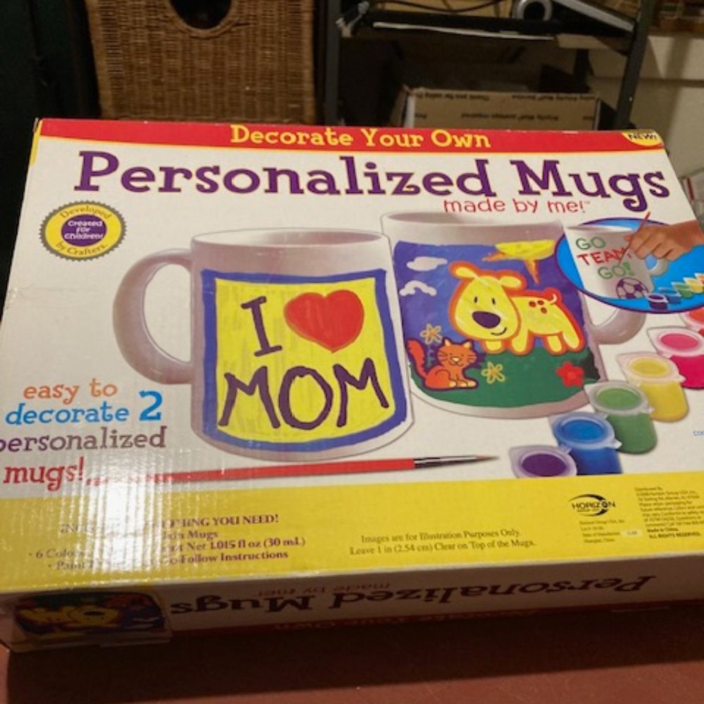 Made by Me decorate your own mugs